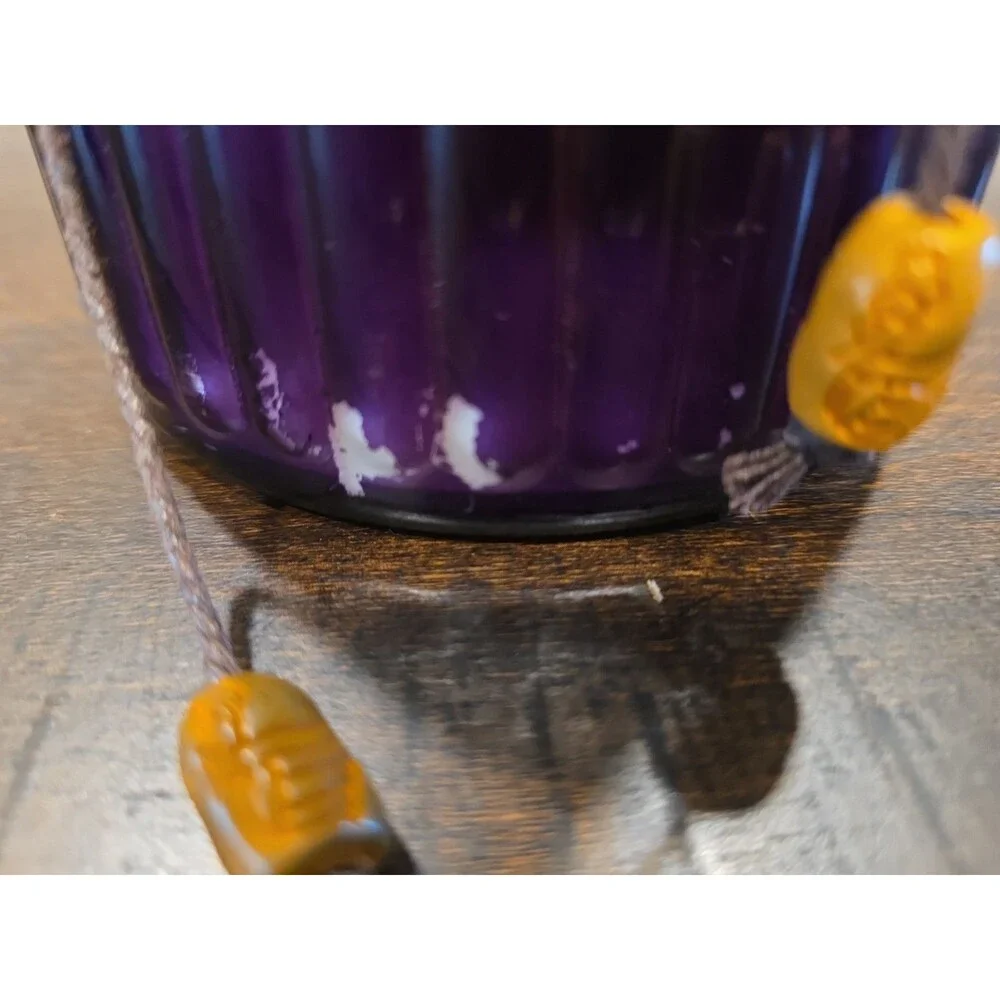 Pier 1 Imports Lavender Candle 2 Wick 17.9 oz Glass Jar